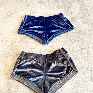 Chrome Baddie Booty Shorts Set